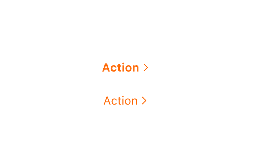 text button options bold